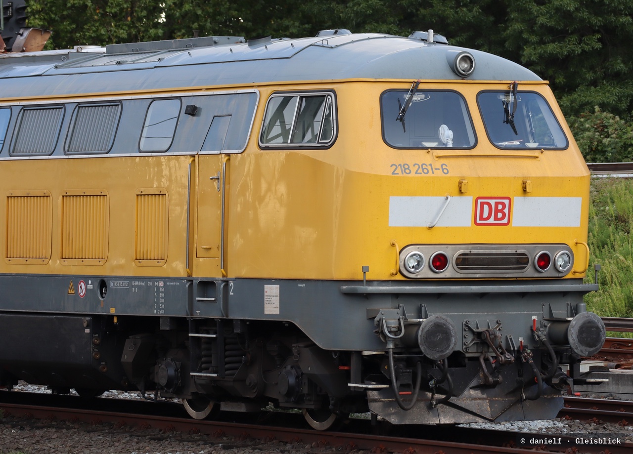 218.261 bei Hamburg Hbf