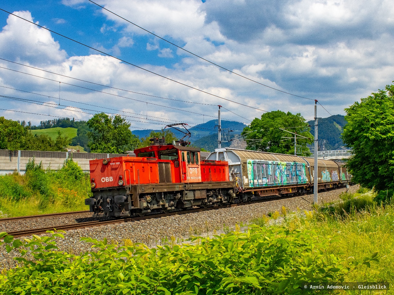 ÖBB 1063 022 bei Stübing