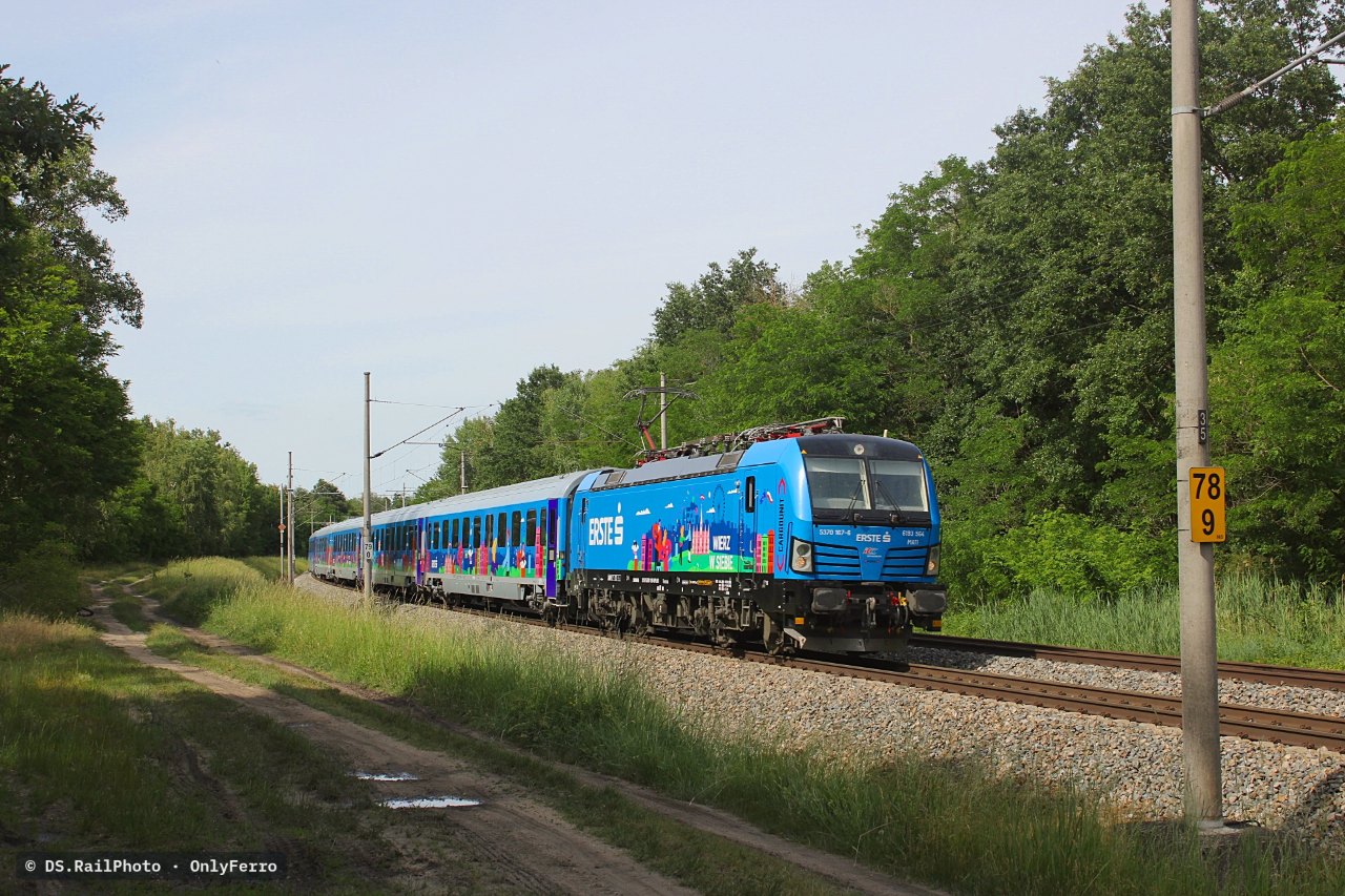 5370 167-6 bei Břeclav - Bernhardsthall