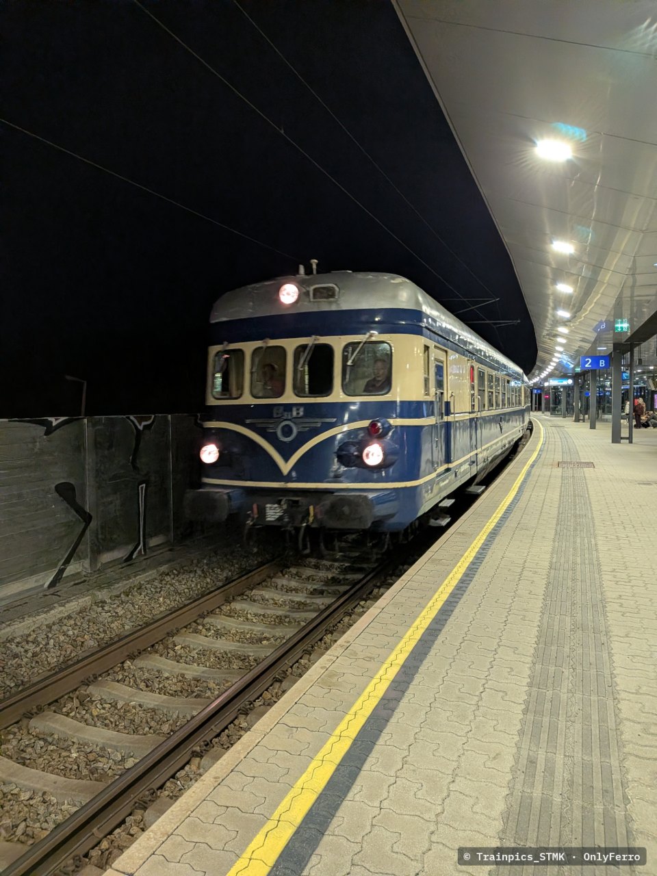 Blauer Blitz bei Wien Stadlau