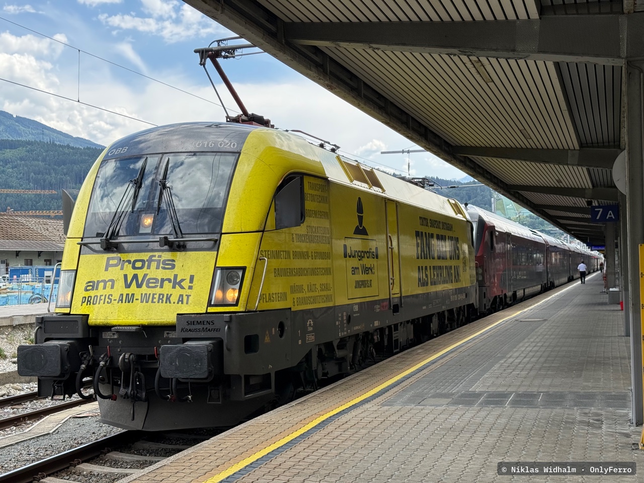 1016.020 bei Innsbruck Hauptbahnhof