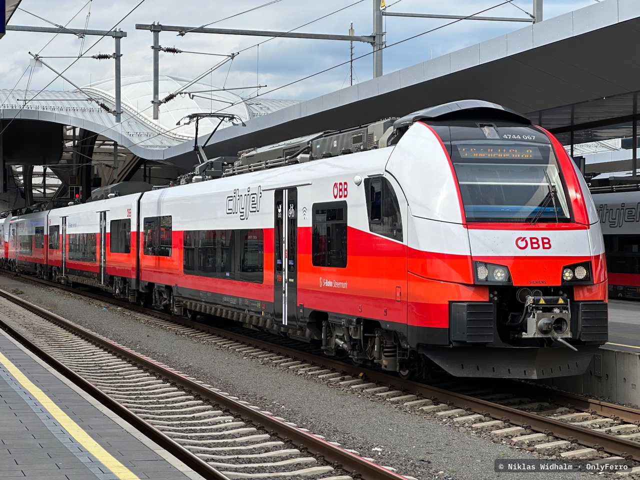 4744.067 bei Graz Hauptbahnhof