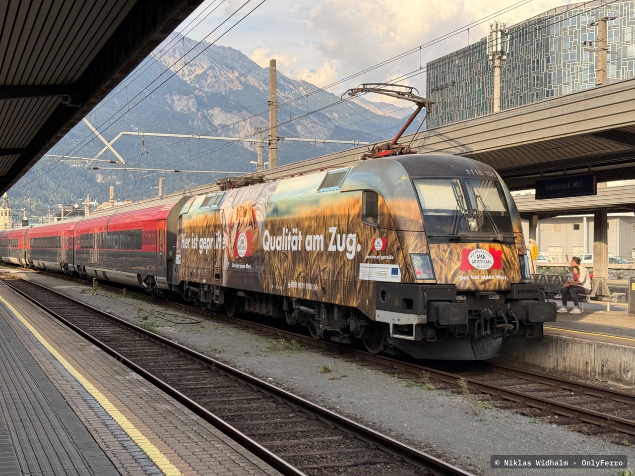 1116.156 bei Innsbruck Hauptbahnhof