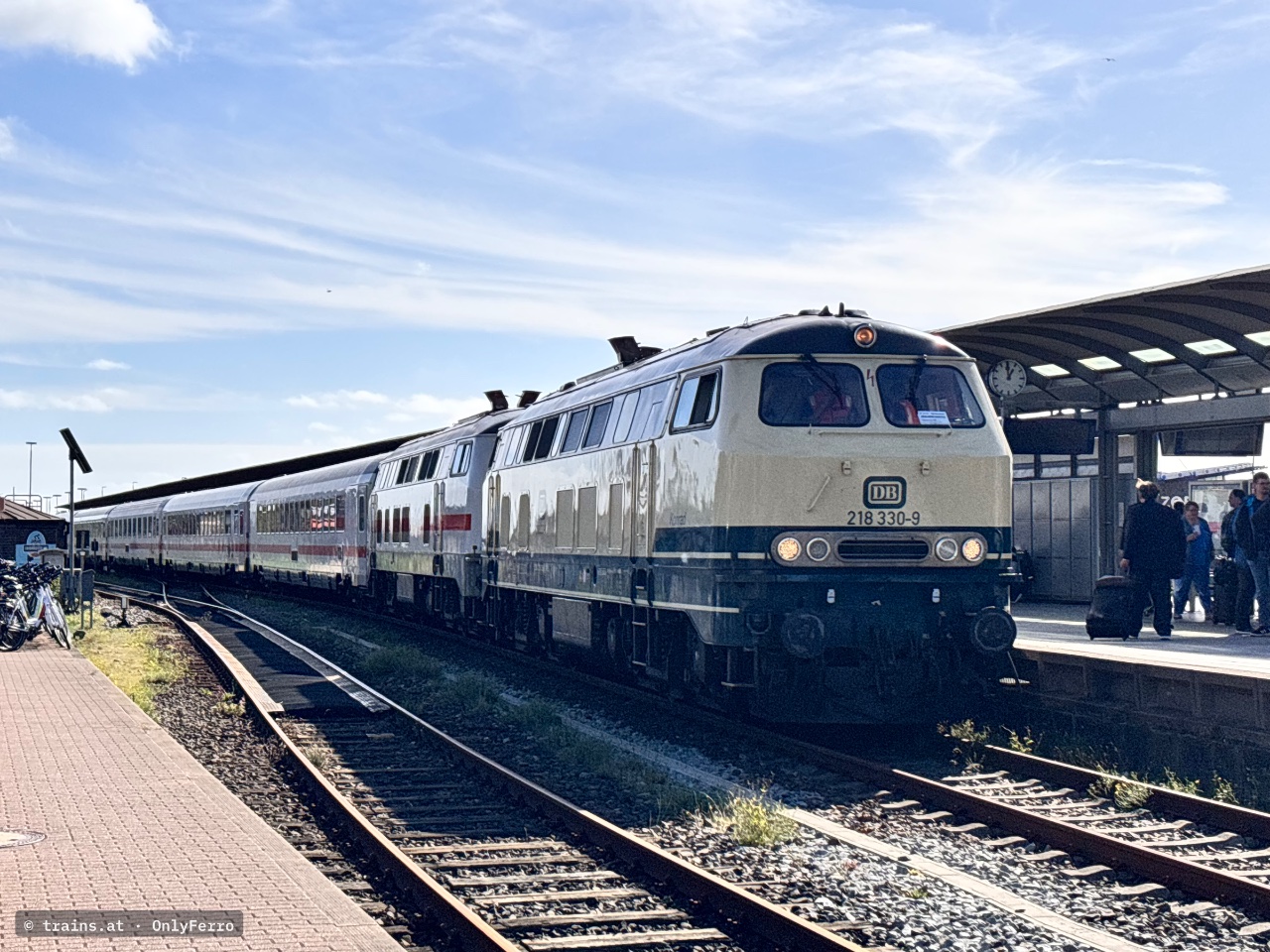 218 330-9 bei Westerland (Sylt)