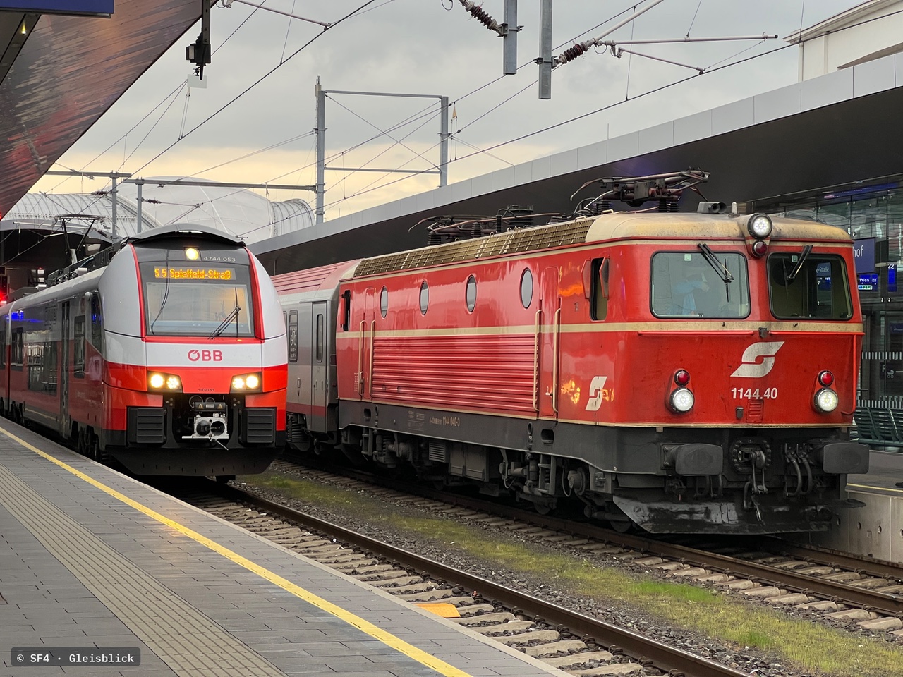 1144.40 bei Graz Hbf